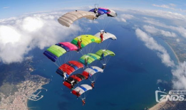 跳伞视频,跳伞极限运动瞬间回顾