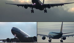 飞机降落视频,飞机降落精彩瞬间回顾