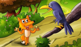 狐狸和乌鸦的故事视频,智慧与诱惑的较量